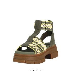 UGG Women's Sandals in Olive and Brown